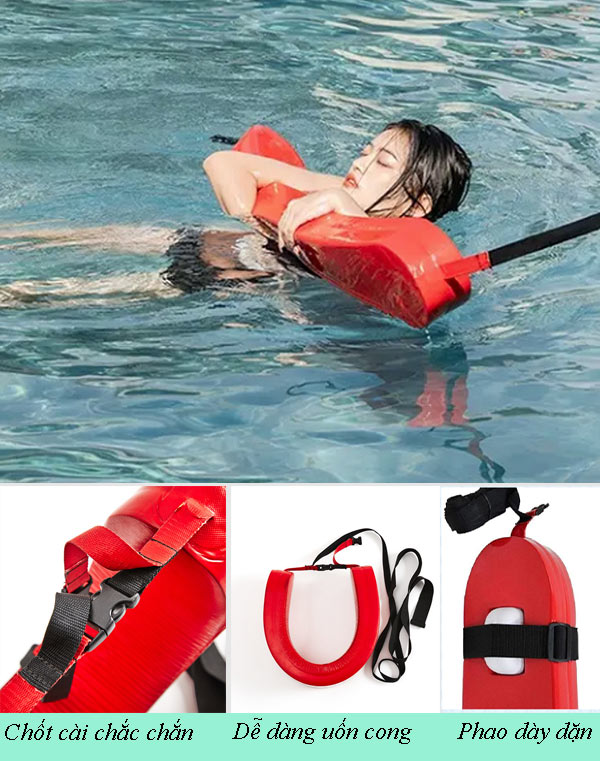 Chắc chắn bạn sẽ hài lòng về mẫu phao cứu hộ bể bơi này