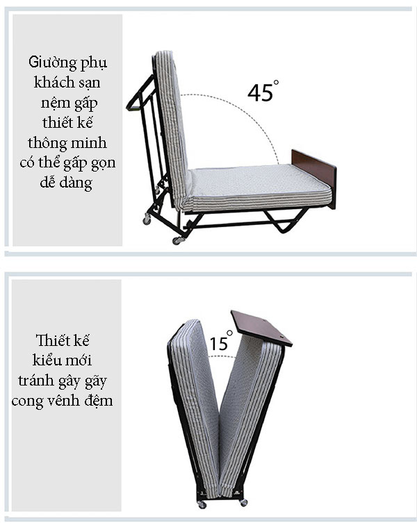Thao tác gập dễ dàng thực hiện