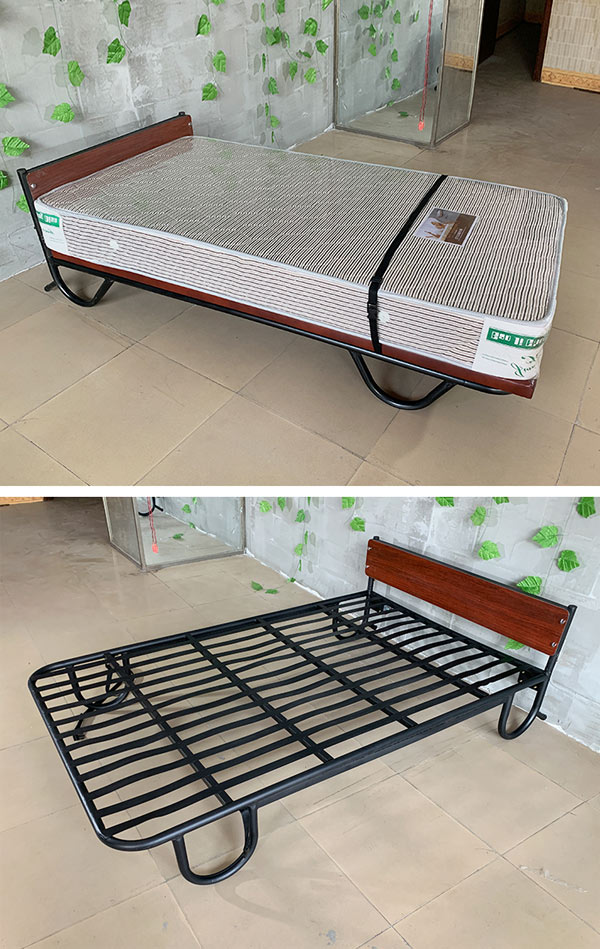 Khung giường bằng sắt vững chắc