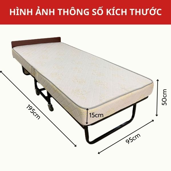 Kích thước của giường phụ khách sạn