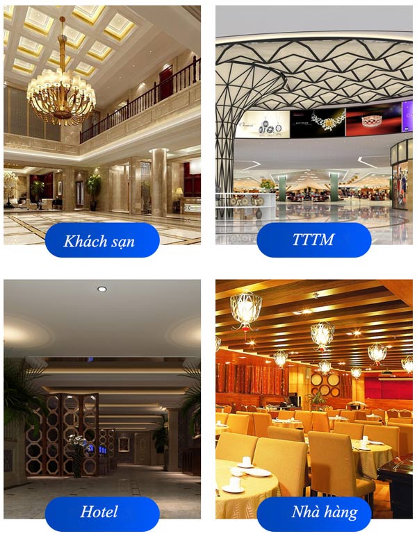 Thiết bị phù hợp nhiều không gian