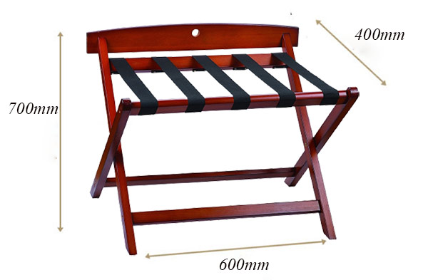 Thông số kích thước kệ hành lý, giá để vali