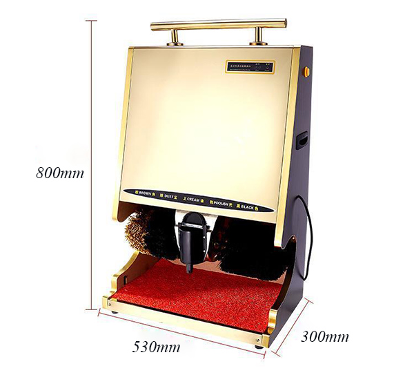 Tham khảo kích thước máy đánh giày