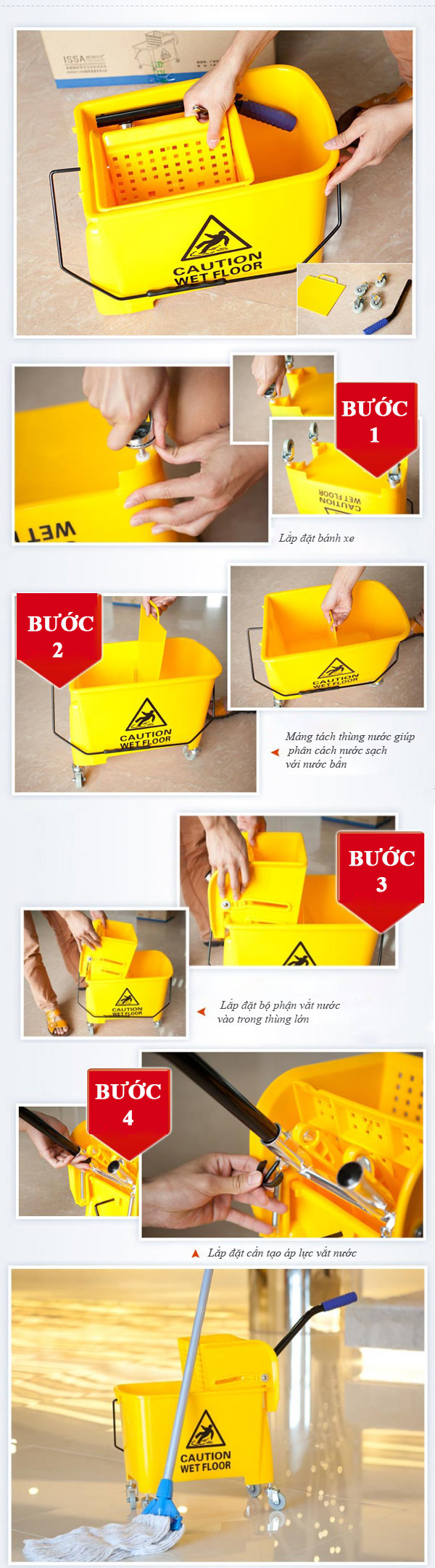 Hướng dẫn bạn cách lắp đặt xe