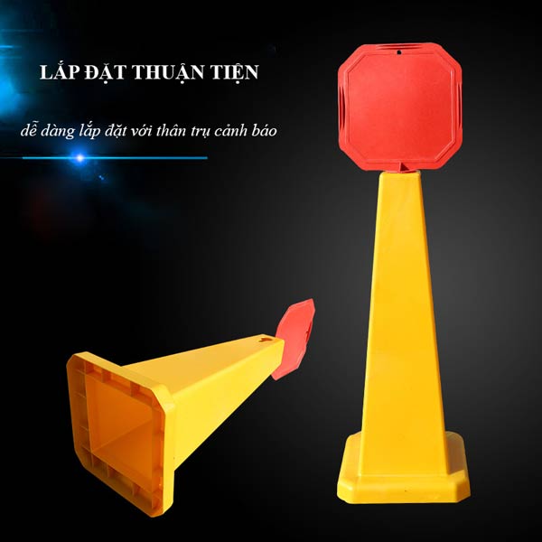 Dễ dàng cắm lên các thân trụ