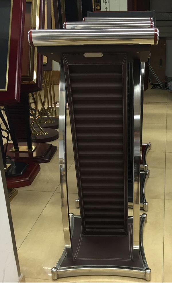 Hình ảnh bục đứng inox chụp thật