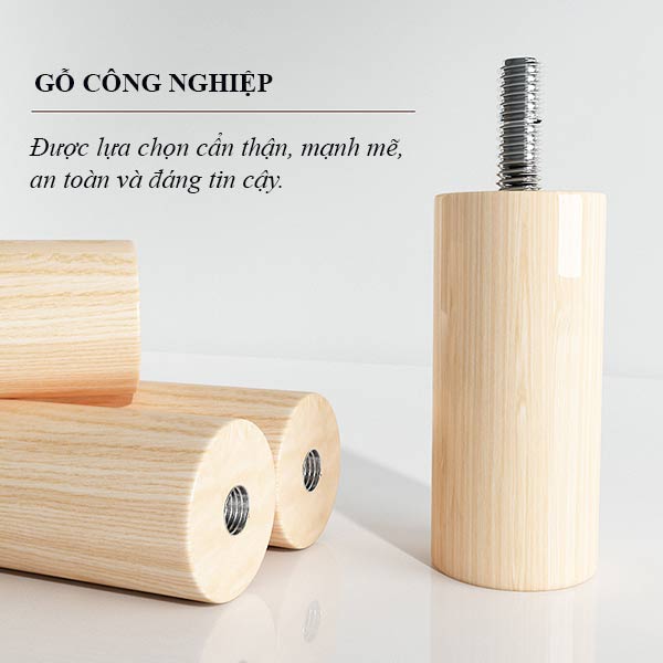 Mẫu cây treo sản phẩn từ gỗ công nghiệp, phần thân nhiều đốt nối