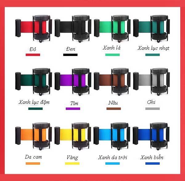 Thiết kế dây đa dạng sắc màu