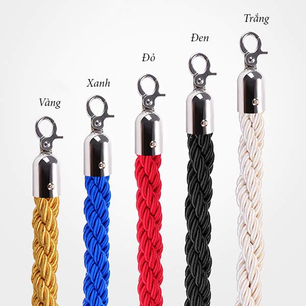 Màu sắc dây tết bện cột chắn