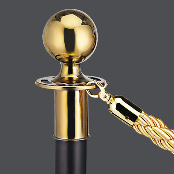 Đầu cột chắn inox mạ vàng đẹp