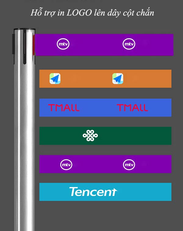Dây căng có thể in logo, thông điệp