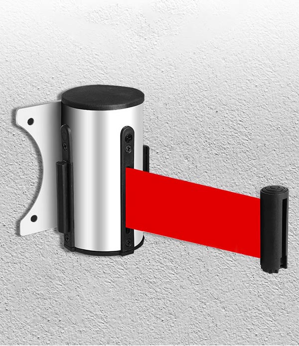 Mẫu đầu cột chắn inox gắn tường có tác dụng phân làn lối đi