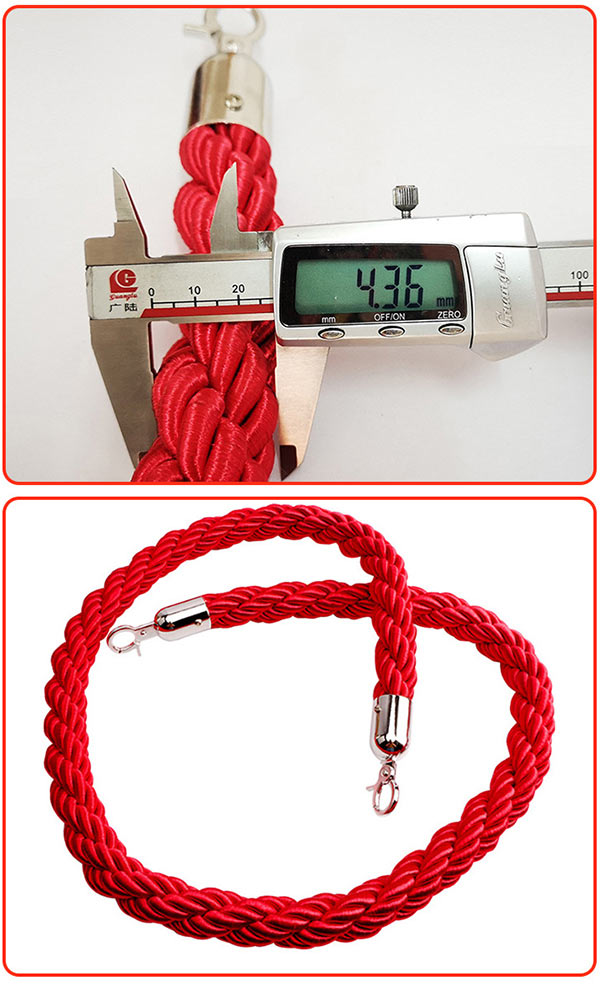 Mẫu dây cột chắn inox thay thế dày dặn