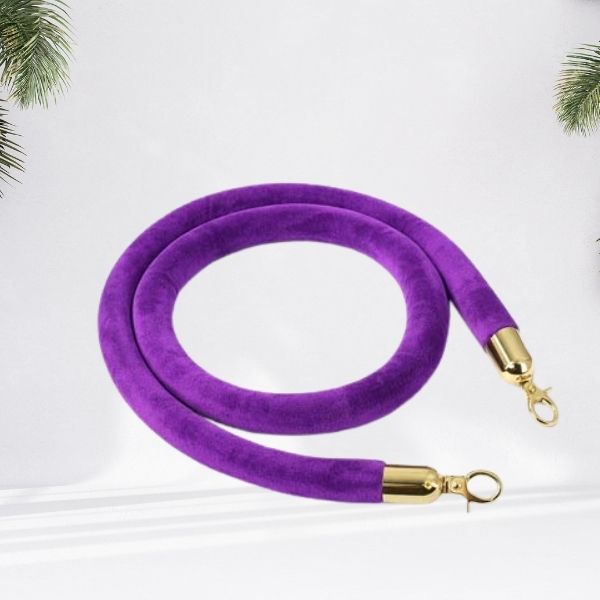 Liên hệ Hành Tinh Xanh để mua ngay dây nhung trụ phân làn màu tím