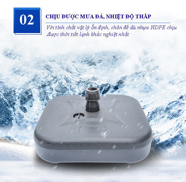Chân đế ô ngoài trời 20L