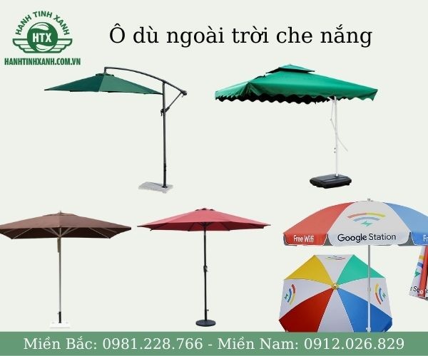 Các loại dù quảng cáo hiện nay
