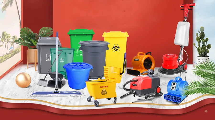 Tổng hợp các dụng cụ vệ sinh công nghiệp