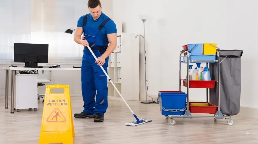 Dụng cụ lau sàn công nghiệp