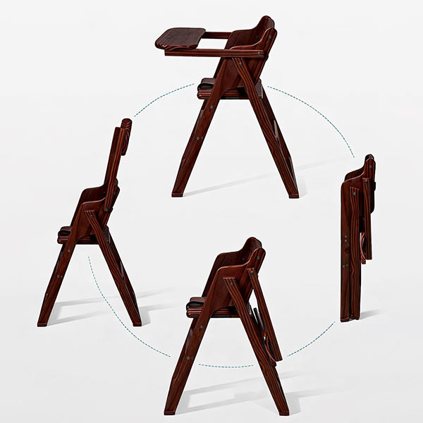 Ghế gỗ trẻ em ngồi nhà hàng