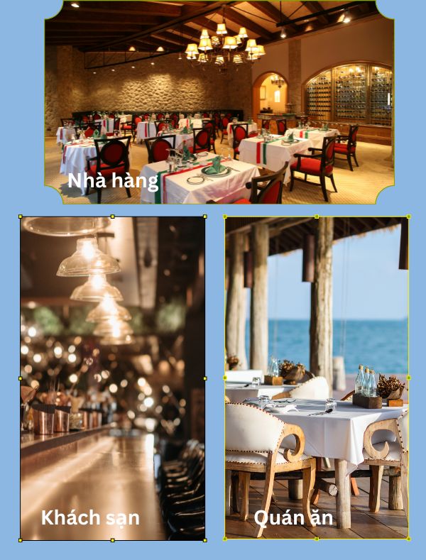 Ghế gỗ trẻ em ngồi nhà hàng