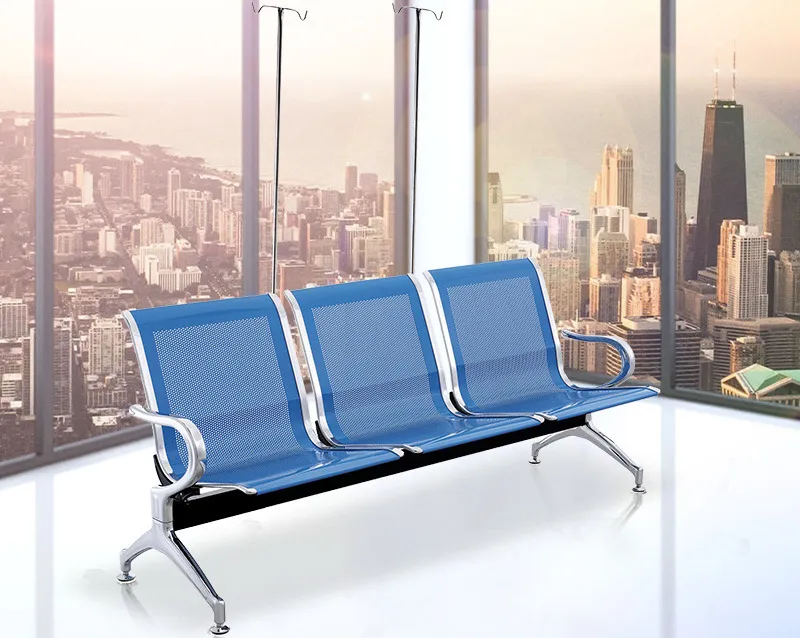 Ghế băng chờ bằng nhựa đơn giản