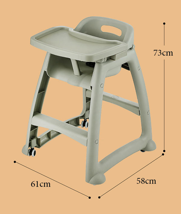 Chi tiết kích thước ghế ngồi ăn cho trẻ em