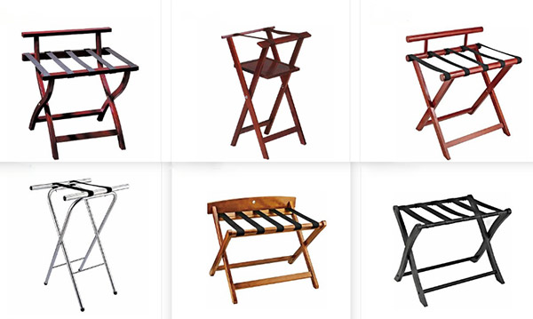 Những mẫu kệ để vali chuyên dùng khách sạn