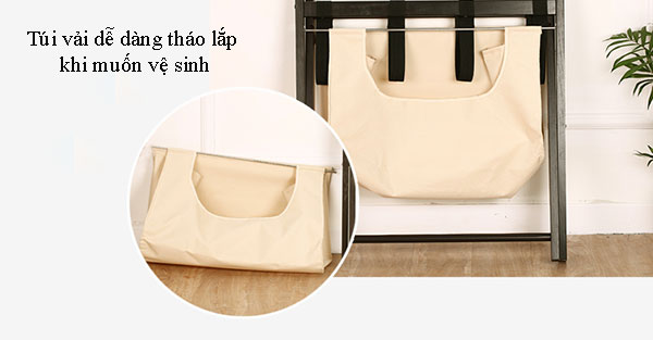 Giá đỡ vali có túi đựng đồ