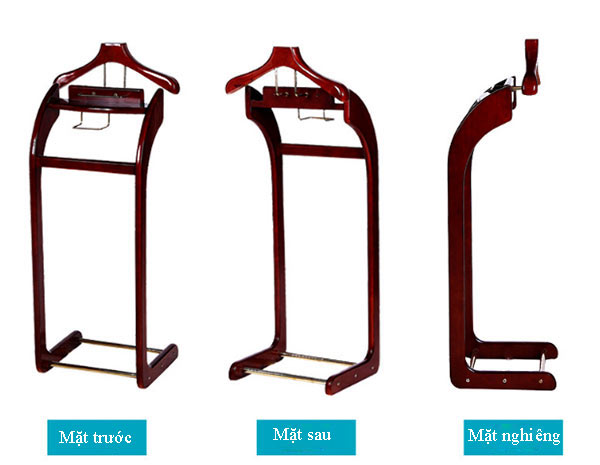 Thiết kế các góc của cây treo đồ vest