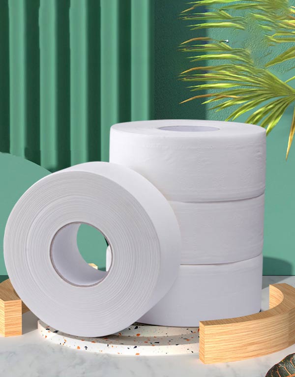 Giấy vệ sinh công nghiệp dạng cuộn nặng 700g