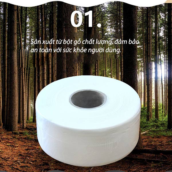 Giấy được sản xuất từ bột gỗ tự nhiên