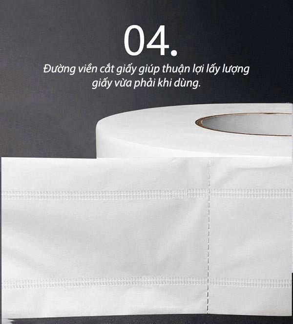 Đường viền cắt giúp lấy giấy dễ dàng hơn