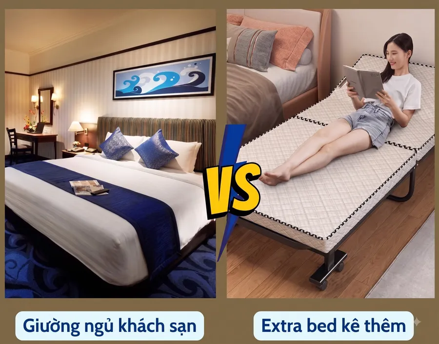 Giường phụ khác gì giường khách sạn cố định