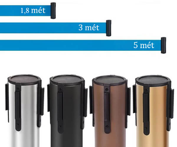 Chiều dài hộp dây căng 1.8m, 3m, 5m