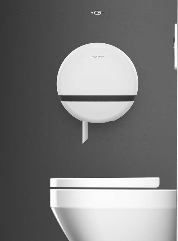 Hộp đựng giấy vệ sinh cỡ lớn bằng nhựa