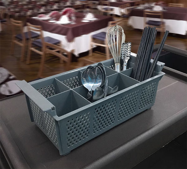 Khay nhựa để dao thìa dĩa 8 ngăn