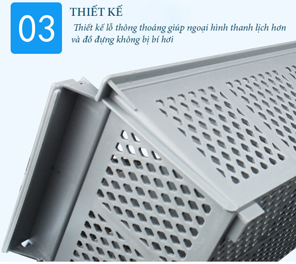 Khay nhựa thiết kế với khe hở nhỏ