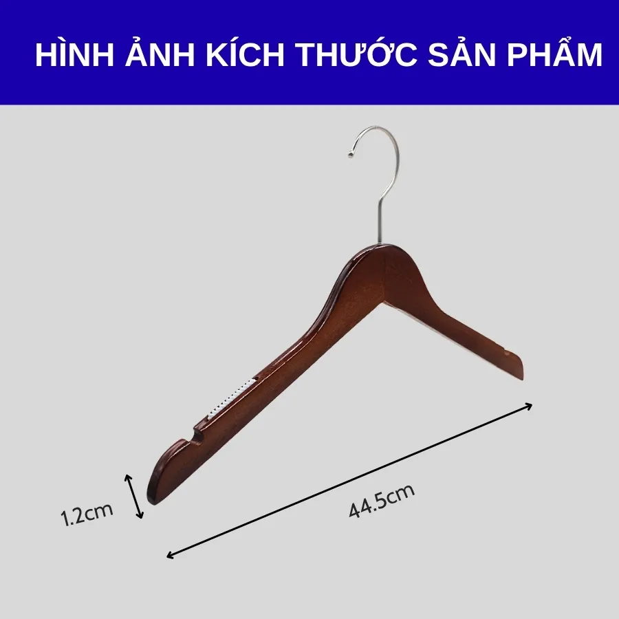 Kích thước móc treo chống trượt