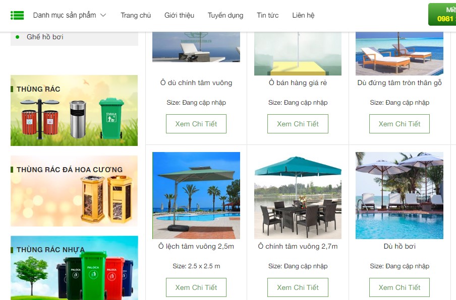 Giá bán ô chính tâm vuông 2m