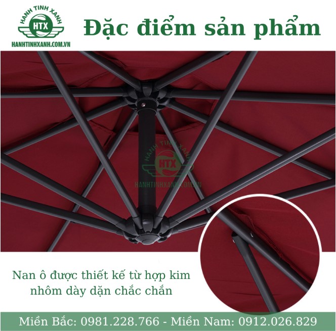 Nan ô lệch tâm được thiết kế hợp kim nhôm dày dặn chắc chắn
