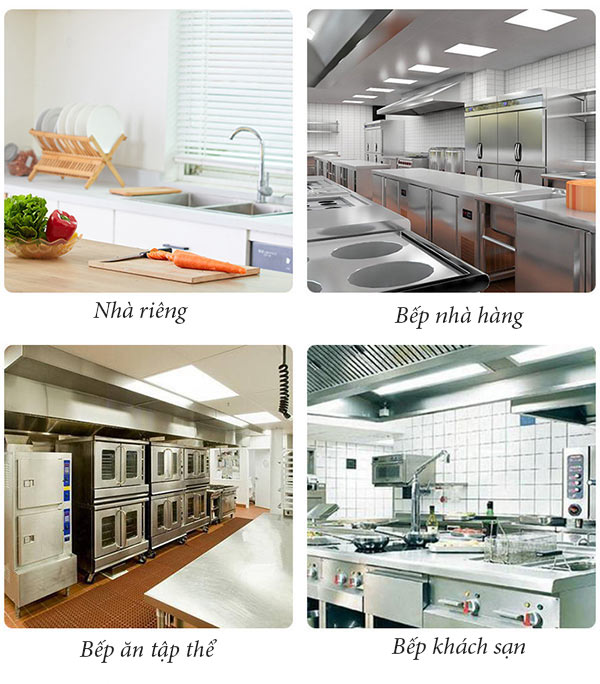 Rack đựng ly cốc ứng dụng trong nhiều không gian nhà hàng, khách sạn