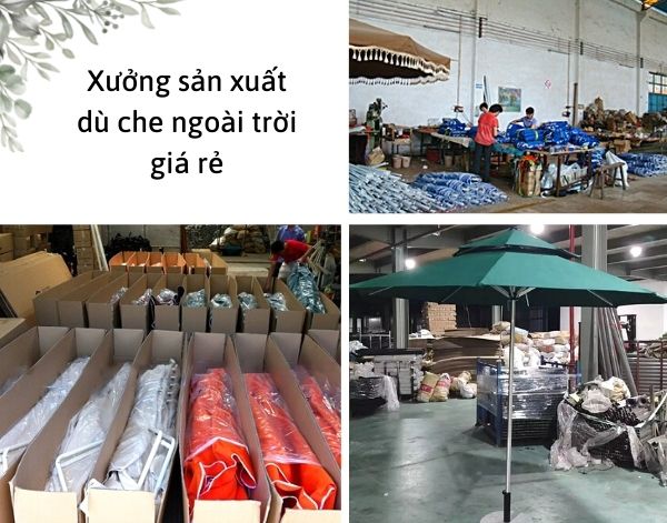Hanhtinhxanh.com.vn chuyên cung cấp dù che nắng giá rẻ uy tín
