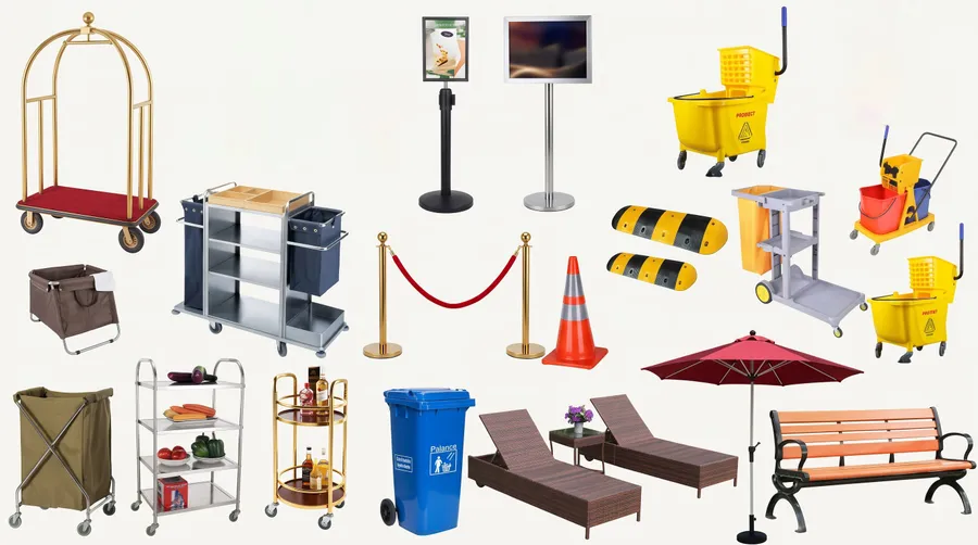 Thanh lý thùng rác, thiết bị khách sạn Hành Tinh Xanh