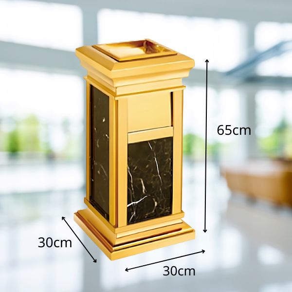 Tham khảo kích thước thùng rác đặt tiền sảnh