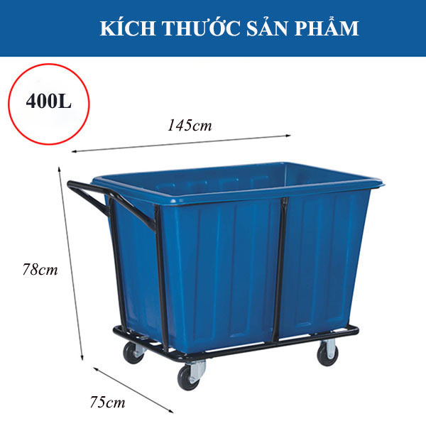 Kích thước xe chở đồ vải