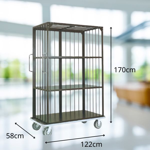 Kích thước xe giặt là bệnh viện, phòng khám