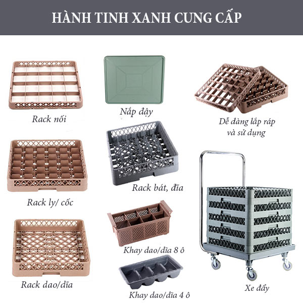 Hành Tinh Xanh đơn vị uy tín bán đồ dùng nhà hàng
