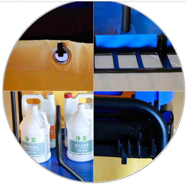 Đặc điểm từng bộ phận xe dọn vệ sinh đa năng