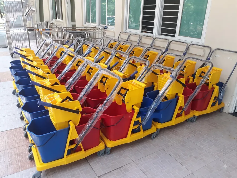 Xe vắt nước lau nhà 2 xô