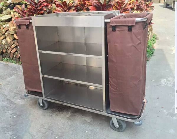 Hình ảnh thực tế mẫu xe làm buồng khung inox 2 túi vải